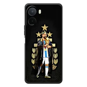Чохли для Xiaomi POCO M7 (Leo чемпіон) (AlphaPrint) (Мессі Король)