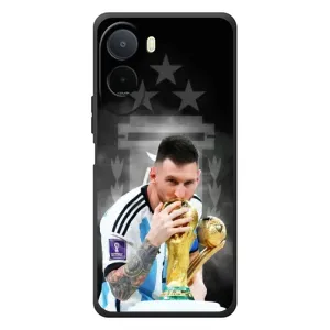 Чохли для Xiaomi POCO M7 (Leo чемпіон) (AlphaPrint) (Мессі Чемпіон)
