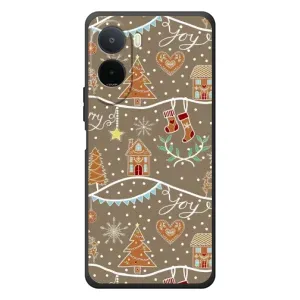 Новогодние, Праздничные Чехлы для Xiaomi POCO M7 - 2024 год (Новогодние пряники)