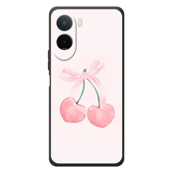 Чехол с принтом «Розовые вишни» для Xiaomi POCO M7 Чехол с принтом «Розовые вишни» для Xiaomi POCO M7