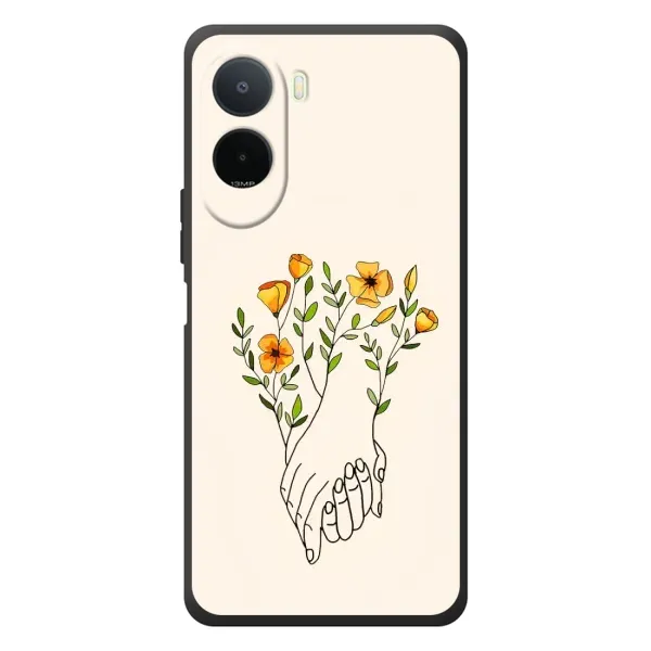 Чехол с принтом «Руки любви» для Xiaomi POCO M7
