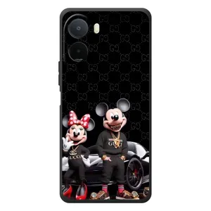 Чехол Disney Mouse Xiaomi POCO M7 (PREMIUMPrint) (Семья Маусов)