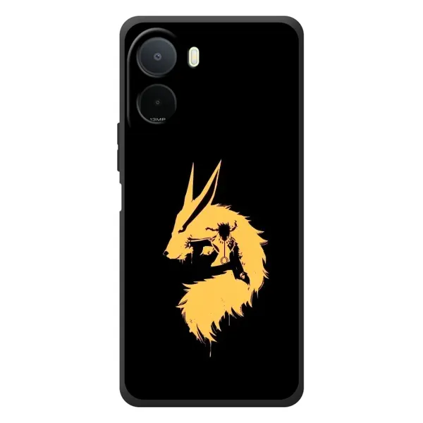 Чехол с принтом «силуэт Курама Наруто» для Xiaomi POCO M7 Чехол с принтом «силуэт Курама Наруто» для Xiaomi POCO M7