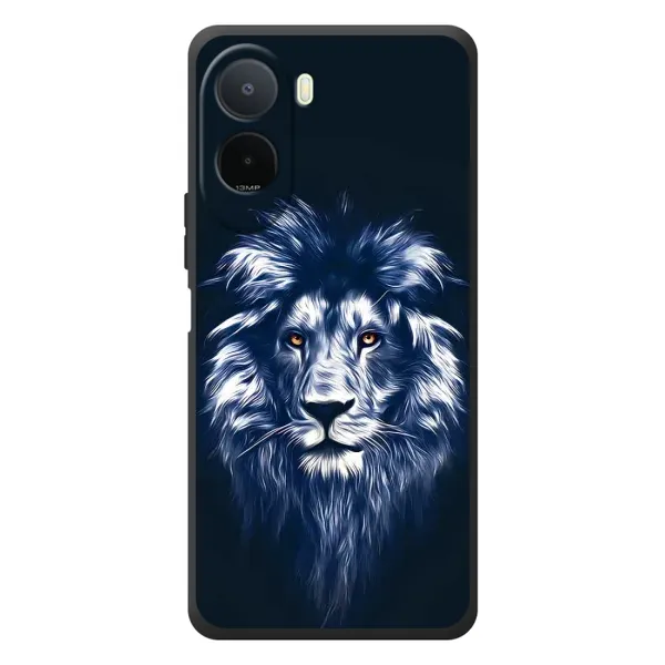 Чехол с принтом «Синий Лев» для Xiaomi POCO M7