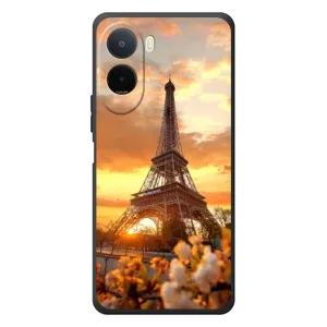 Чохол Ейфелева Вежа Xiaomi POCO M7 - (AlphaPrint) (Сонячня вежа)