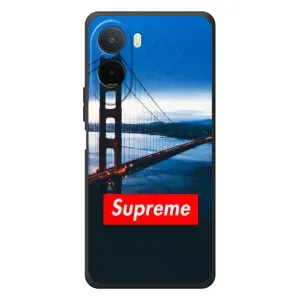 Чехол для Xiaomi POCO M7 с картинкой Supreme (AlphaPrint) (Стиль Supreme)