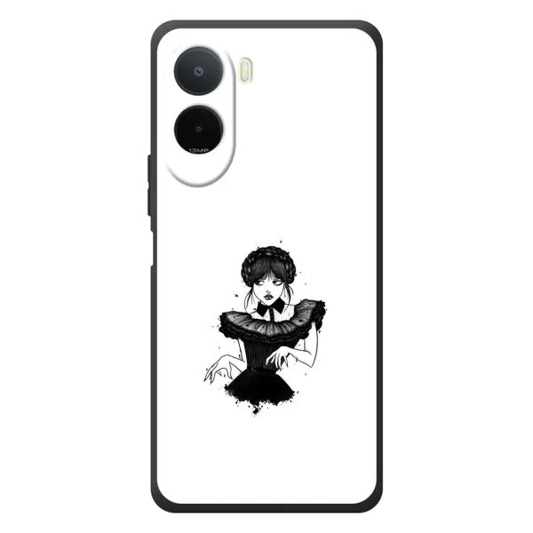 Чехол с принтом «танец Уэнздей» для Xiaomi POCO M7