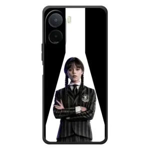 Чехлы Венсдей на Xiaomi POCO M7 Уэнсдей (AlphaPrint) (W-Wednesday)