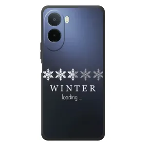 Зимние Чехлы для Поко М7 - прозрачный фон (Winter loading)