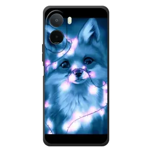 Чехлы с картинкой Лисички для Xiaomi POCO M7 (VPrint) (Яркая лисичка)