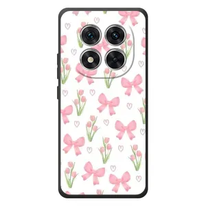 Чехол с бантиками на KSiaomi Pcco M8 Pro (Банты и цветы)