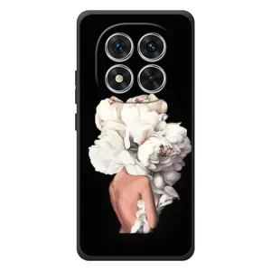 Чехлы (ART) Цветы на Xiaomi Poco M8 Pro (VPrint) (Білі квіти)