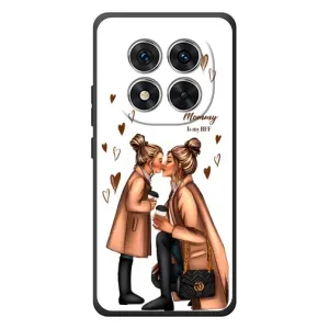 Чохол з друком для Xiaomi Poco M8 Pro - (Мама з дитинкою) (AlphaPrint) (Донька і мама)