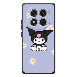 Чехол с кроликом Куроми на Xiaomi Poco M8 Pro (Куроми в цветах)