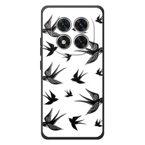 Чохол з пташками на Xiaomi Poco M8 Pro (VPrint) (Ластівки)