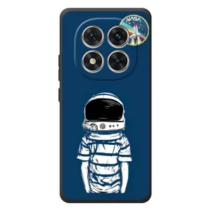 Чехол NASA для Xiaomi Poco M8 Pro (AlphaPrint) (Мальчик в шлеме)