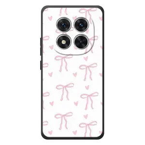 Чехол с бантиками на KSiaomi Pcco M8 Pro (Маленькие бантики)