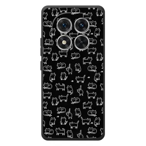 Чохол з принтом для Xiaomi Poco M8 Pro (AlphaPrint) Модні коти (Маленькі котики)