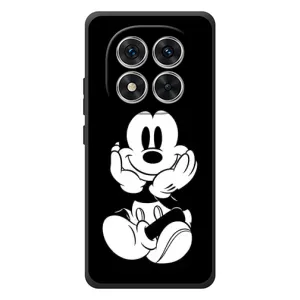 Міккі Маус чохол для Xiaomi Poco M8 Pro (AlphaPrint - Мультяшні) (Маус на чорному)