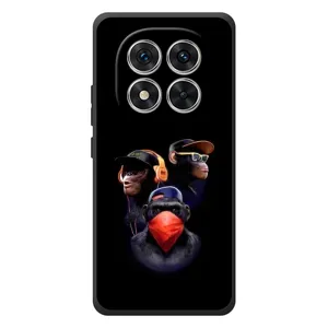 Чохол з Мавпами Xiaomi Poco M8 Pro - (AlphaPrint) (Три мавпи)
