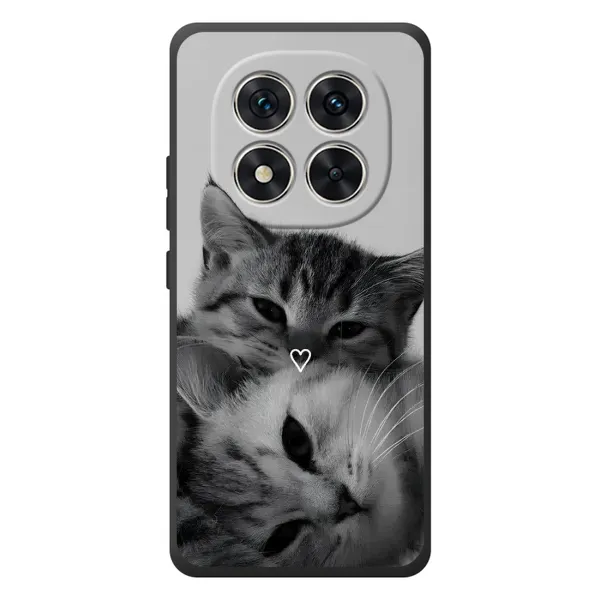 Чехол с принтом «Пара котов» для Xiaomi Poco M8 Pro