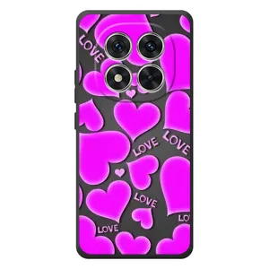 Чехлы для любимой на Ш Axiomі Поко М8 Про (VPrint) (Pink hearts)