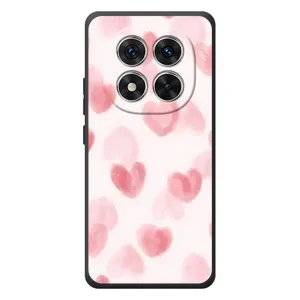 Чохол з розовим принтом для Xiaomi Poco M8 Pro (Рожеві сердечки)
