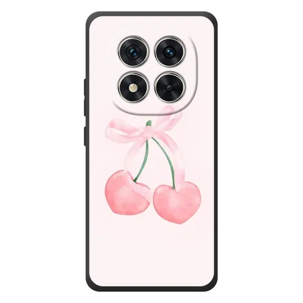 Чохол з принтом «Рожеві вишні» для Xiaomi Poco M8 Pro