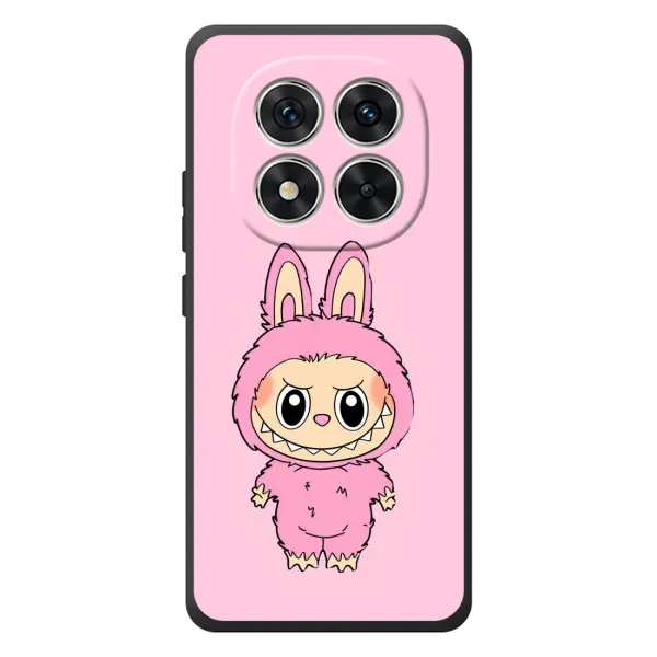 Чохол з принтом «Рожевий Лабубу» для Xiaomi Poco M8 Pro