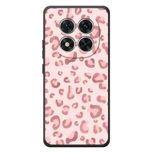 Чохол з розовим принтом для Xiaomi Poco M8 Pro (Рожевий леопард)