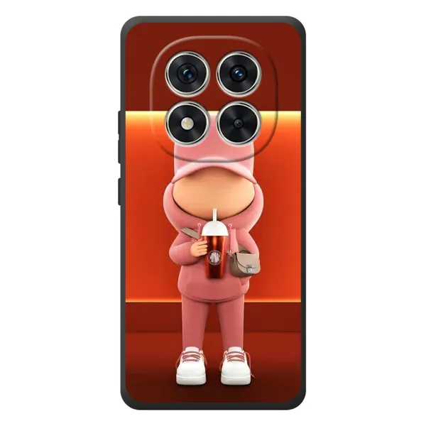 Чохол з принтом «З Кавою» для Xiaomi Poco M8 Pro
