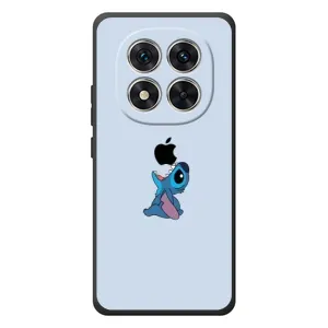 Чохол з принтом Стіч на Xiaomi Poco M8 Pro (Stitch apple)