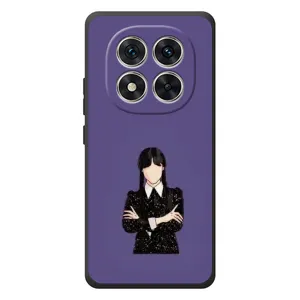 Чохли Венсдей на Xiaomi Poco M8 Pro Уенсдей (AlphaPrint) (Венздей у чорному)