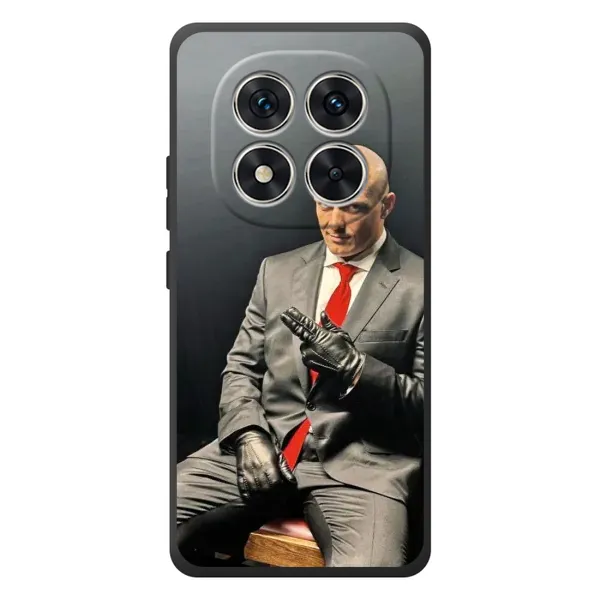 Чехол с принтом «Усик Hitman» для Xiaomi Poco M8 Pro