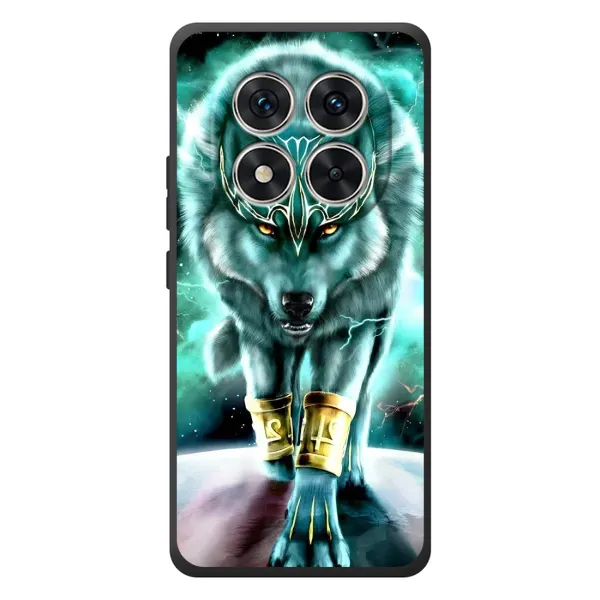 Чехол с принтом «Яркий волк» для Xiaomi Poco M8 Pro