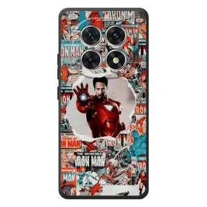 Чохли з героями Марвел Xiaomi Poco M8 (VPrint) (Айронмен)