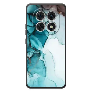 Чохол для Xiaomi Поко M8 - з принтом (Дизайнерські) (AlphaPrint) (Бірюзовий мрамор)