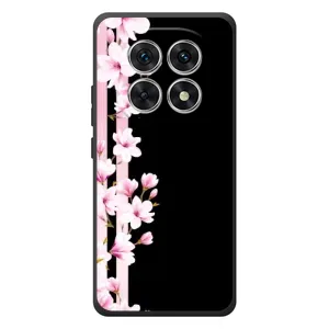 Чохол для Xiaomi Поко M8 - з принтом (Дизайнерські) (AlphaPrint) (Квіточки)