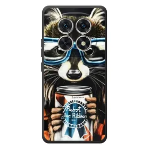Чохол з принтом для Xiaomi Поко M8 - (Прикольні) (AlphaPrint) (Єнот з банкою)