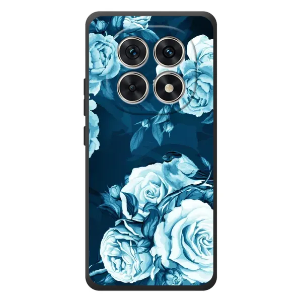Чехол с принтом «Голубые Бутоны» для Xiaomi Poco M8 Чехол с принтом «Голубые Бутоны» для Xiaomi Poco M8