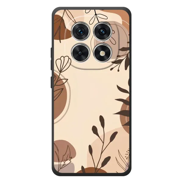 Чехол с принтом «Коричневые цветы» для Xiaomi Poco M8 Чехол с принтом «Коричневые цветы» для Xiaomi Poco M8