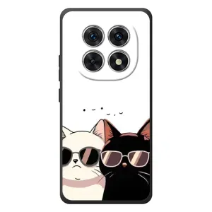 Чохол з малюнком кіт на Xiaomi Poco M8 (Коти в окулярах)
