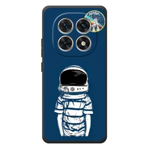 Чехол NASA для Xiaomi Poco M8 (AlphaPrint) (Мальчик в шлеме)