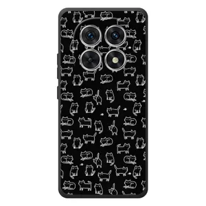 Чохол з принтом для Xiaomi Poco M8 (AlphaPrint) Модні коти (Маленькі котики)
