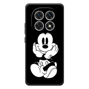 Міккі Маус чохол для Xiaomi Poco M8 (AlphaPrint - Мультяшні) (Маус на чорному)