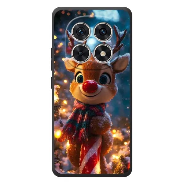 Чохол з принтом «Олень з шарфом» для Xiaomi Poco M8