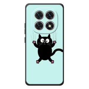 Чохол з принтом для Xiaomi Poco M8 (AlphaPrint) Модні коти (Падаючий кіт)