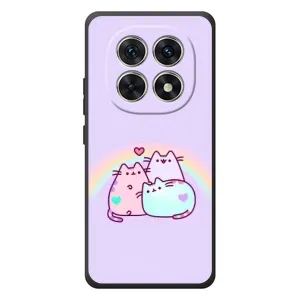 Чохол на Xiaomi Поко M8 з Котиками (VPrint) (Радужний котик)