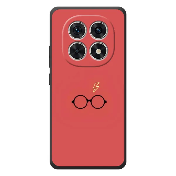 Чехол с принтом «шрам и очки» для Xiaomi Poco M8