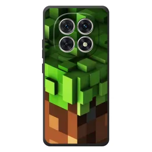 Чехол Майнкрафт на Xiaomi Poco M8 (AlphaPrint) Minecraft (текстура Майнкрафт)